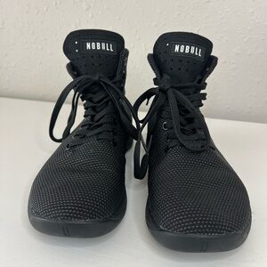 NOBULL Black Athletic Women’s High Top Lifting Shoes